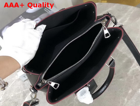 Louis Vuitton Soufflot MM Black Epi Leather M55610 Replica