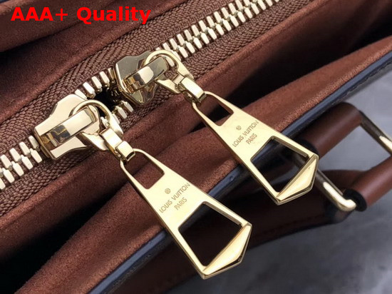 Louis Vuitton Soufflot MM Caramel Monogram Canvas and Colored Leather M44903 Replica