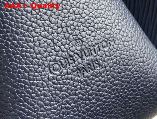 Louis Vuitton Soufflot MM Indigo Coquelicot Epi Leather M55612 Replica