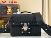 Louis Vuitton Soul Trunk in Black LV Colorado Calf Leather M11516 Replica