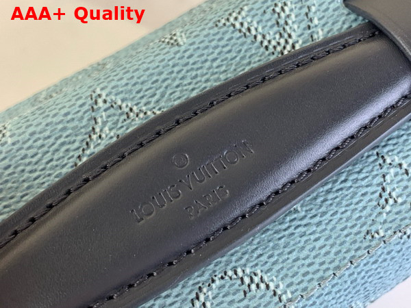 Louis Vuitton Soul Trunk in Blue Monogram Heritage Coated Canvas M15035 Replica