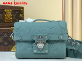 Louis Vuitton Soul Trunk in Misty Lake Green Taurillon Monogram Embossed Cowhide Leather M13870 Replica