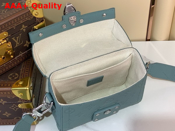 Louis Vuitton Soul Trunk in Misty Lake Green Taurillon Monogram Embossed Cowhide Leather M13870 Replica