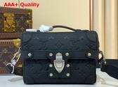 Louis Vuitton Soul Trunk in Ultra Black Taurillon Monogram Leather M13871 Replica
