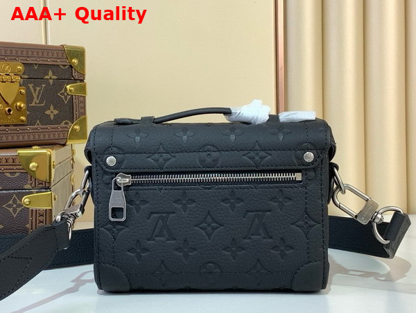 Louis Vuitton Soul Trunk in Ultra Black Taurillon Monogram Leather M13871 Replica