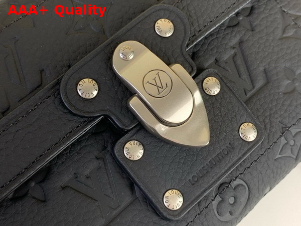 Louis Vuitton Soul Trunk in Ultra Black Taurillon Monogram Leather M13871 Replica