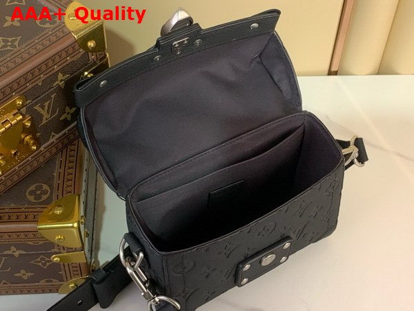 Louis Vuitton Soul Trunk in Ultra Black Taurillon Monogram Leather M13871 Replica