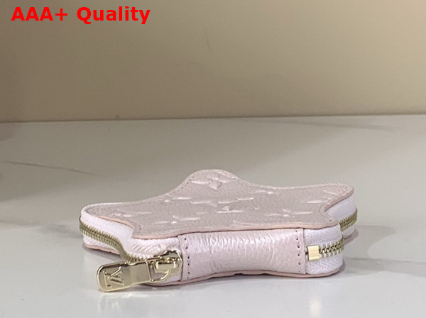 Louis Vuitton Spark Coin Purse in Snowy Pearl Monogram Empreinte Leather M26575 Replica