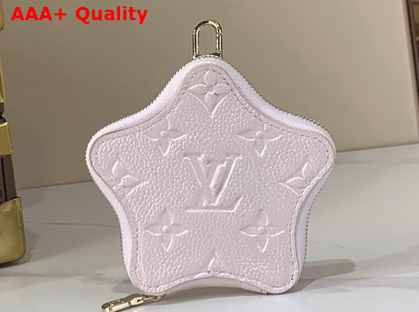 Louis Vuitton Spark Coin Purse in Snowy Pearl Monogram Empreinte Leather M26575 Replica