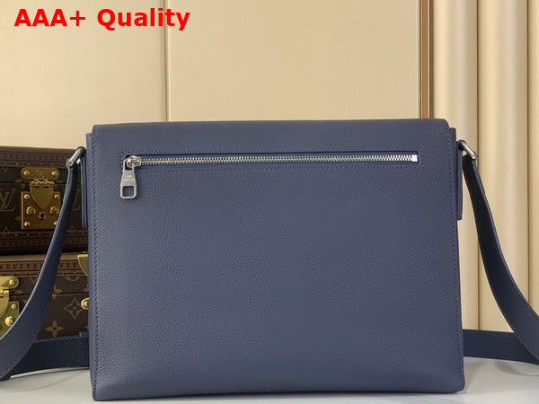 Louis Vuitton Speed Messenger in Navy Blue Waxy Calfskin M15267 Replica