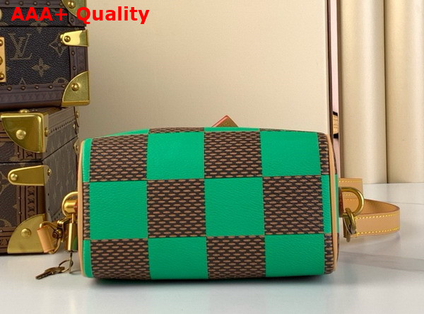 Louis Vuitton Speedy 18 Bandouliere Damier Pop Vert N40534 Replica