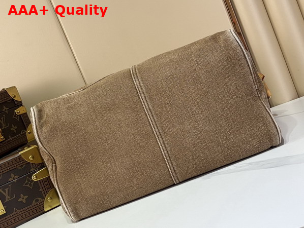 Louis Vuitton Speedy 30 Bandouliere Coffee Bean Brown Denim M29170 Replica