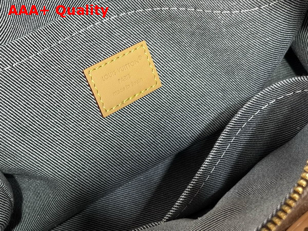 Louis Vuitton Speedy 30 Bandouliere Coffee Bean Brown Denim M29170 Replica