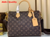 Louis Vuitton Speedy 30 Bandouliere Monogram Silk Tech M2A454 Replica