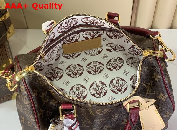 Louis Vuitton Speedy 30 Soft Celebration Monogram Coated Canvas M28379 Replica