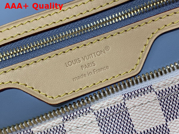 Louis Vuitton Speedy 30 Soft Damier Azur Canvas Braided Handles N40908 Replica