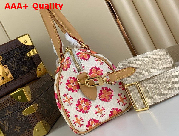 Louis Vuitton Speedy Bandouliere 20 Bag in Coral Monogram Tiles Coated Canvas M11209 Replica