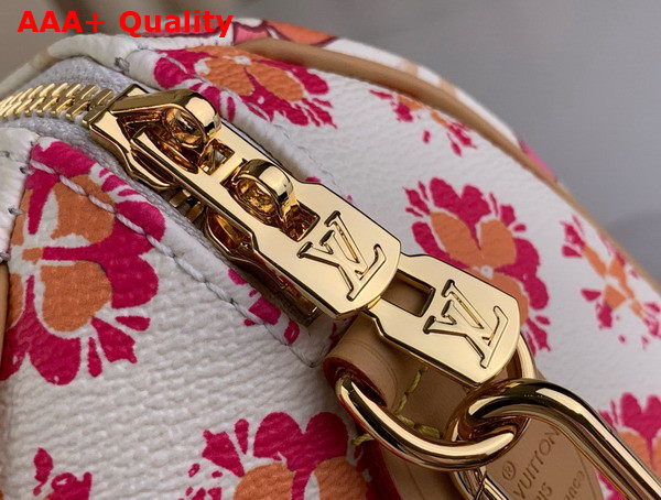 Louis Vuitton Speedy Bandouliere 20 Bag in Coral Monogram Tiles Coated Canvas M11209 Replica