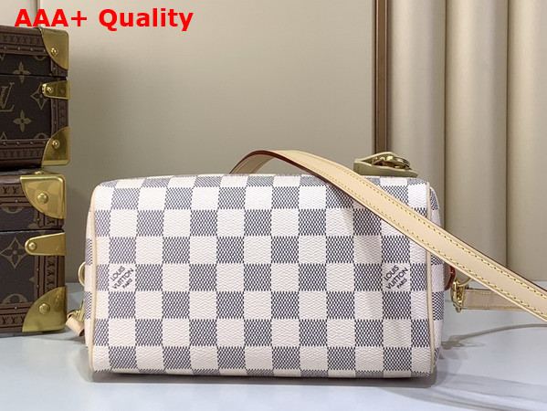 Louis Vuitton Speedy Bandouliere 20 Damier Azur Canvas with Braided Handles N40950 Replica
