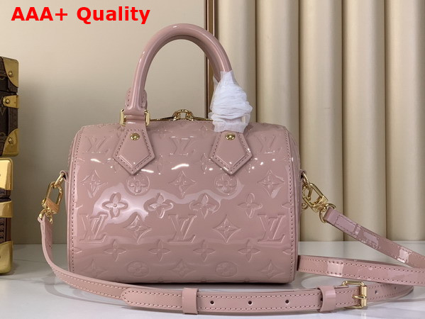 Louis Vuitton Speedy Bandouliere 20 Desert Sand Varnished Cowhide Leather M27170 Replica