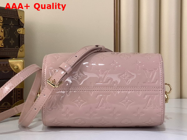 Louis Vuitton Speedy Bandouliere 20 Desert Sand Varnished Cowhide Leather M27170 Replica