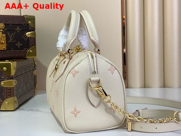 Louis Vuitton Speedy Bandouliere 20 Eden Debossed Grained Cowhide Leather M14291 Replica