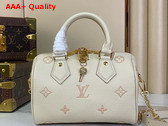 Louis Vuitton Speedy Bandouliere 20 Eden Debossed Grained Cowhide Leather M14291 Replica