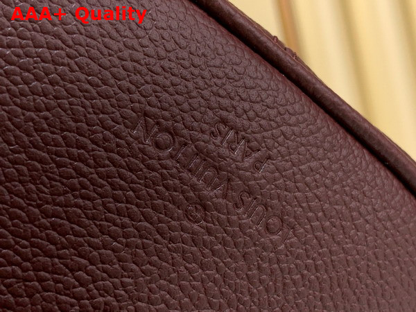 Louis Vuitton Speedy Bandouliere 20 Garnet Monogram Empreinte Leather M25929 Replica