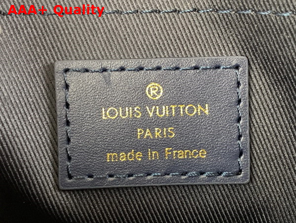 Louis Vuitton Speedy Bandouliere 20 Handbag in Blue Monoglam Coated Canvas M23069 Replica