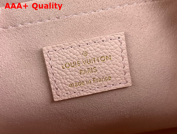 Louis Vuitton Speedy Bandouliere 20 Handbag in Rose Monogram Empreinte Embossed Leather M46518 Replica