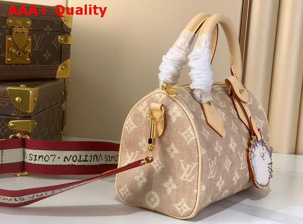 Louis Vuitton Speedy Bandouliere 20 Meowgram Coated Canvas M15151 Replica
