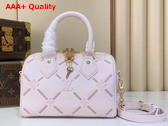 Louis Vuitton Speedy Bandouliere 20 Monogram Empreinte Couture Leather Light Bliss Couture M28529 Replica