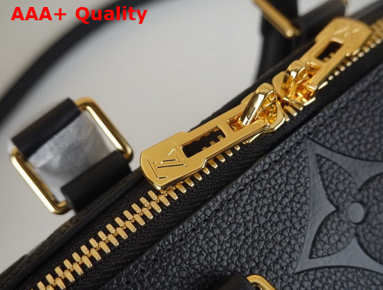 Louis Vuitton Speedy Bandouliere 20 Monogram Empreinte Leather Black M58953 Replica