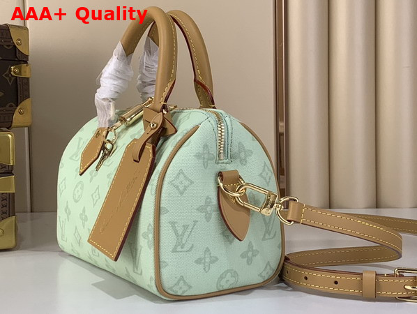 Louis Vuitton Speedy Bandouliere 20 Monogram Origine Vert Asniere Coated Canvas M27530 Replica