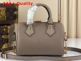 Louis Vuitton Speedy Bandouliere 20 Tourterelle Monogram Empreinte Leather Replica