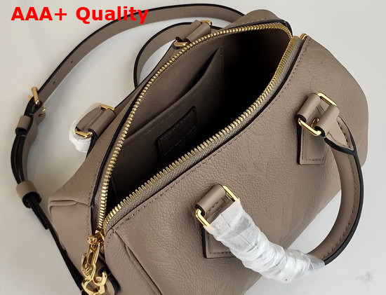 Louis Vuitton Speedy Bandouliere 20 Tourterelle Monogram Empreinte Leather Replica