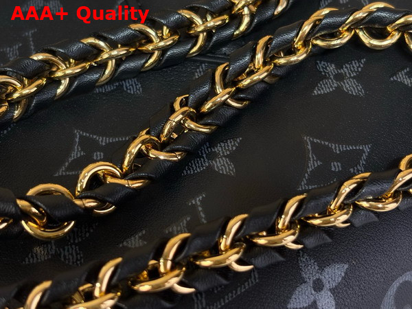 Louis Vuitton Speedy Bandouliere 20 in Boldly Black Calfskin Leather M3A079 Replica