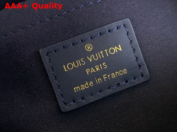 Louis Vuitton Speedy Bandouliere 20 in Navy Blue Monogram Empreinte Leather Replica
