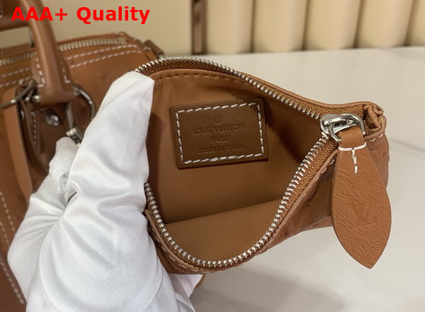 Louis Vuitton Speedy Bandouliere 25 Bag in Natural Ostrich Leather N89119 Replica
