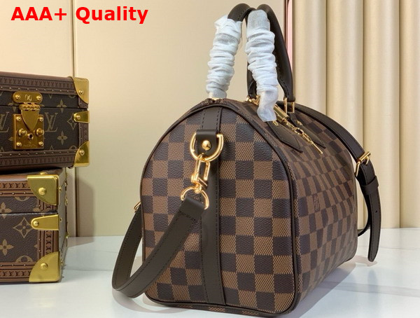 Louis Vuitton Speedy Bandouliere 25 Damier Ebene Canvas N40575 Replica