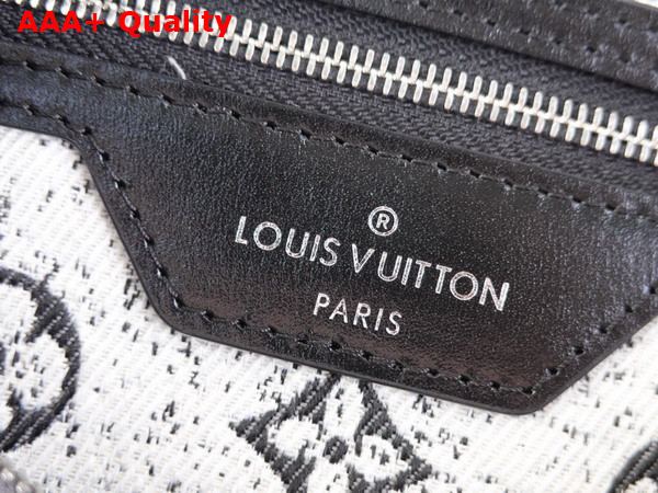 Louis Vuitton Speedy Bandouliere 25 Gray Monogram Jacquard Denim M21464 Replica