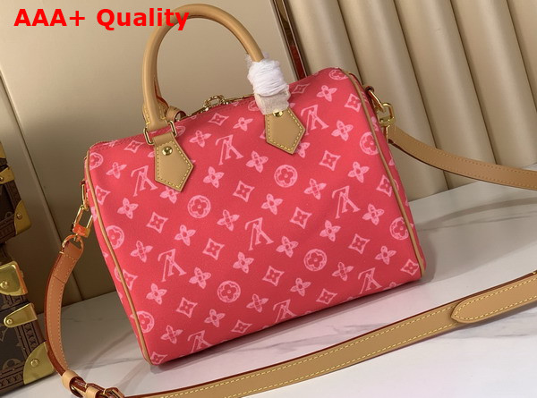 Louis Vuitton Speedy Bandouliere 25 Monogram Origine Rose Ruban M27528 Replica