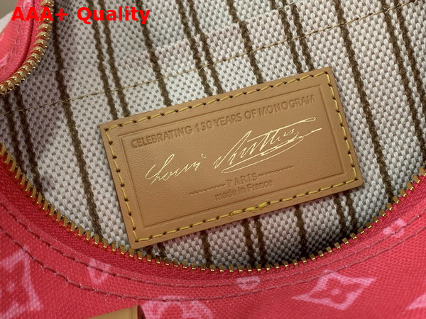 Louis Vuitton Speedy Bandouliere 25 Monogram Origine Rose Ruban M27528 Replica