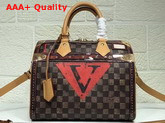Louis Vuitton Speedy Bandouliere 25 Transformed Damier Coated Canvas Exterior M52249 Replica