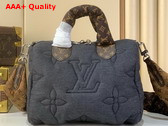 Louis Vuitton Speedy Bandouliere 25 in Black Jeans Nylon M26956 Replica