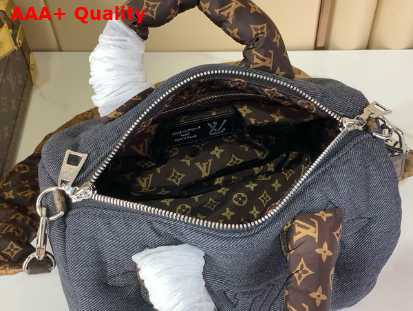 Louis Vuitton Speedy Bandouliere 25 in Black Jeans Nylon M26956 Replica