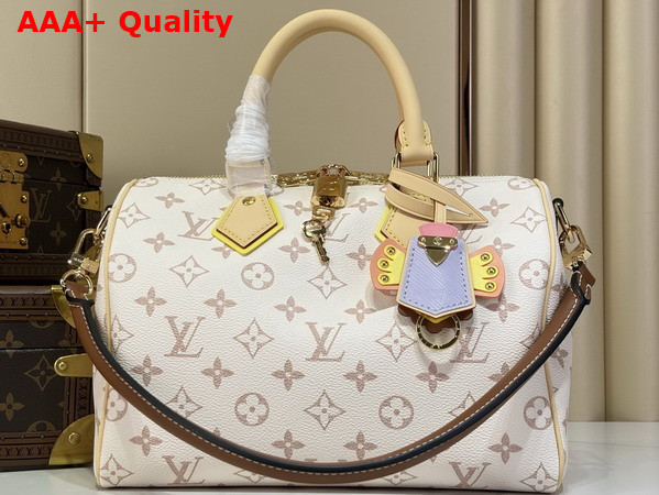 Louis Vuitton Speedy Bandouliere 25 in Monogram Dune Coated Canvas M2A038 Replica