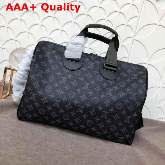 Louis Vuitton Speedy Bandouliere 40 Monogram Eclipse Coated Canvas Replica