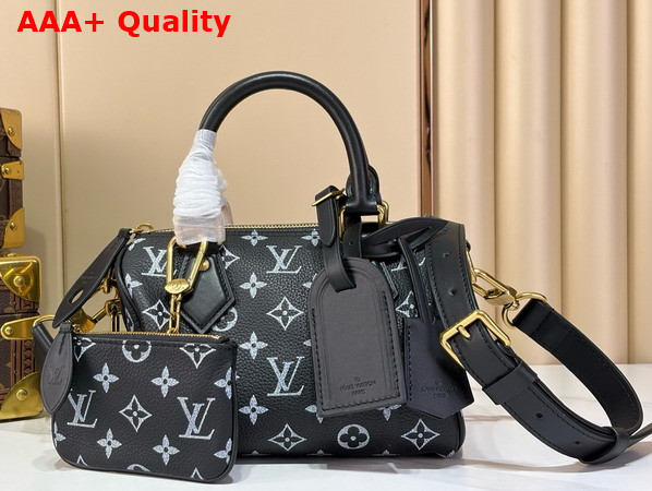 Louis Vuitton Speedy P9 Bandouliere 20 in Monogram Firefly Calfskin Replica
