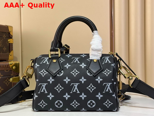 Louis Vuitton Speedy P9 Bandouliere 20 in Monogram Firefly Calfskin Replica